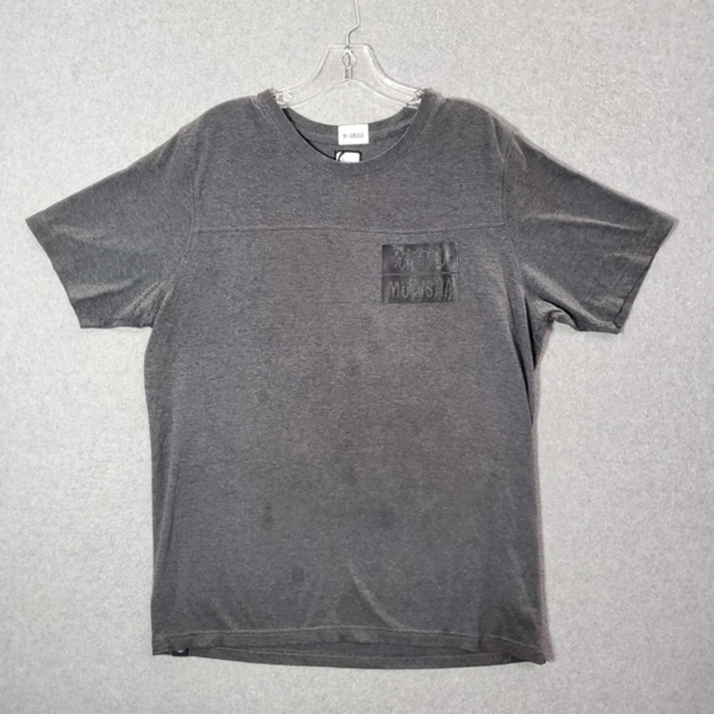 VINTAGE Metal Mulisha Men Shirt Medium Gray Logo‎ Death Cheaters Y2K Tee